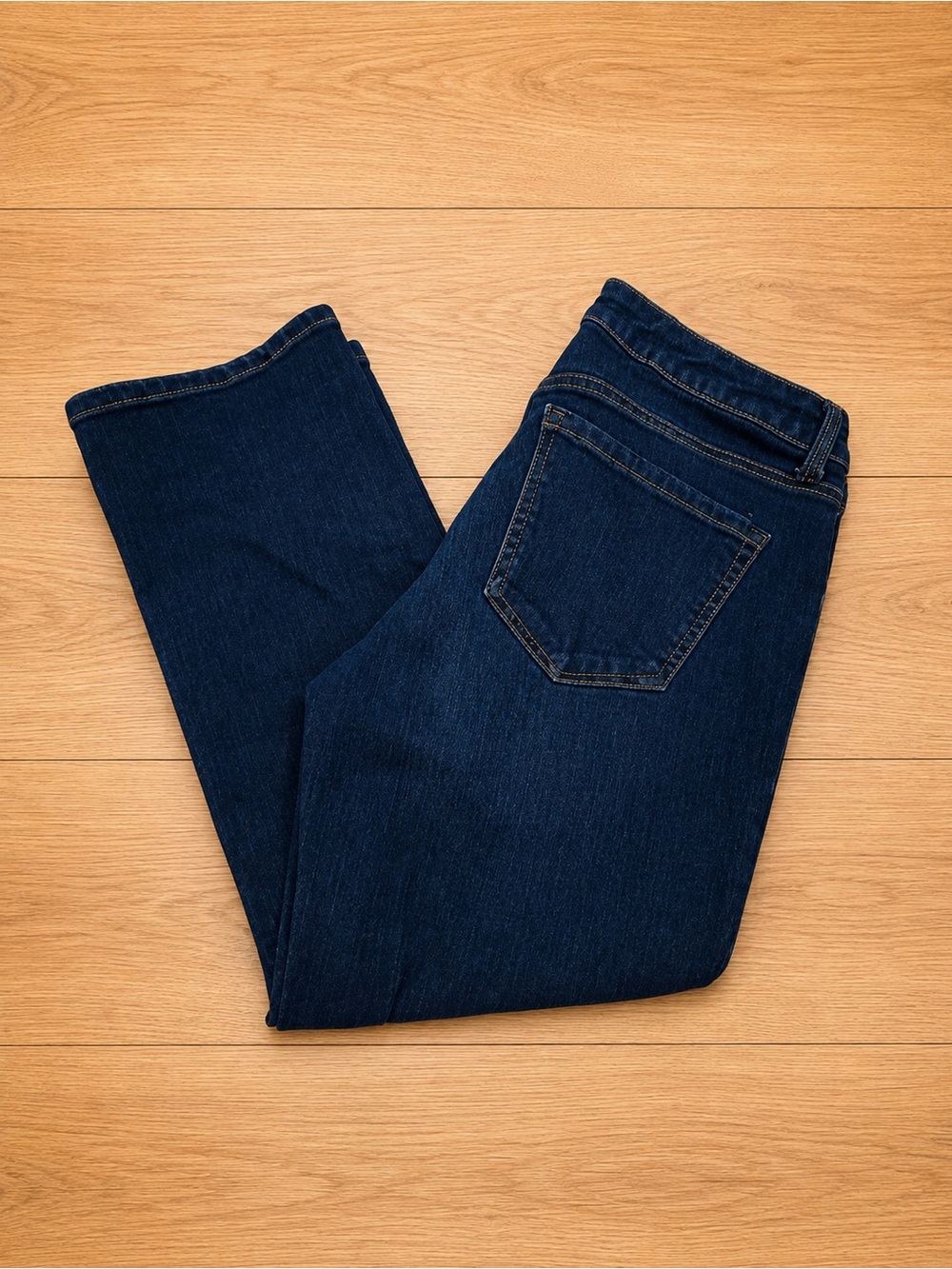 Nine West Chrystie Capri Jeans | Women’s Size 4 | Dark Wash Stretch Denim